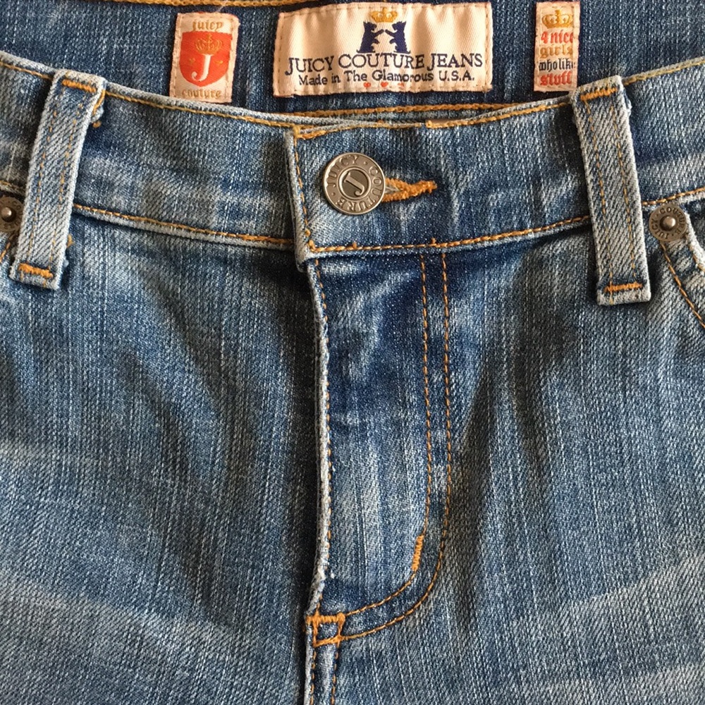 Juicy Couture Distressed Flare Jeans SZ 31